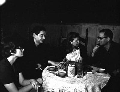 El autor y Maria con Josefina e Ignacio Aldecoa